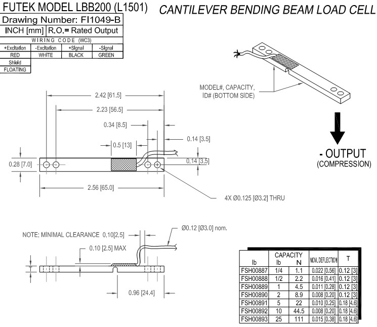 LBB200力傳感器 LBB200力傳感器