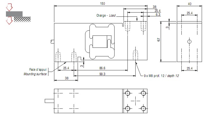 AK稱重傳感器 AK稱重傳感器