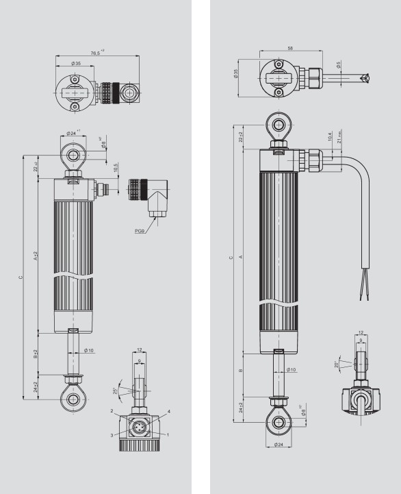 LWG系列直線位移傳感器 LWG系列直線位移傳感器