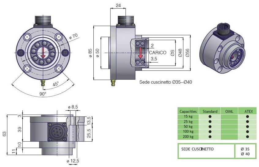 意大利NBC EC稱重傳感器 意大利NBC EC稱重傳感器
