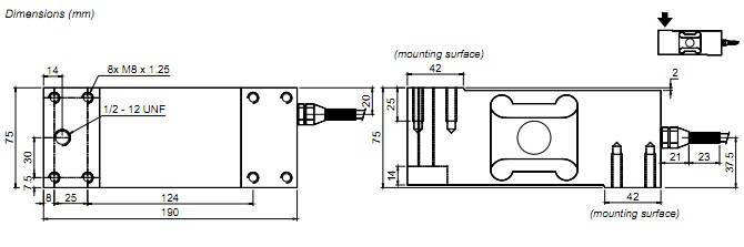 Laumas AR-500kg稱重傳感器 Laumas AR-500kg稱重傳感器